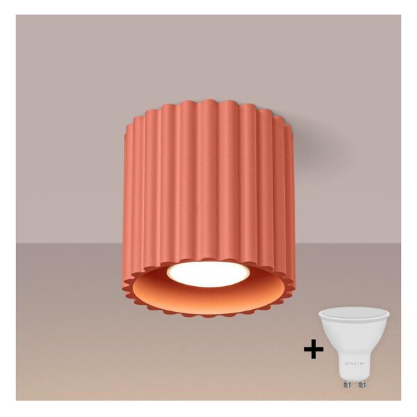 Brilagi - LED bodové svietidlo SFERA 1xGU10/10W/230V pr. 10 cm ružové