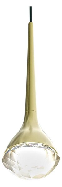 Open Design OR86171 - LED luster na lanku CRIMA LED/7W/230V mosadz