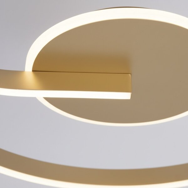 LED stropné svietidlo LORENZO LED/22W/230V pr. 50 cm zlaté