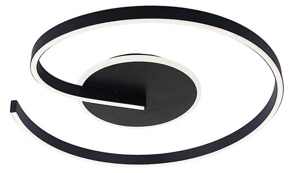 LED stropné svietidlo LORENZO LED/22W/230V pr. 50 cm čierne