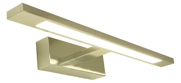 LED kúpeľňové osvetlenie nad zrkadlo KLIMT, 8 W, 230 V, 3000/4000/6000 K, 40 cm, IP44, zlaté