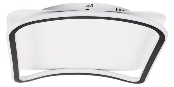 LED stropné svietidlo CALI LED/30W/230V 40x40 cm čierna