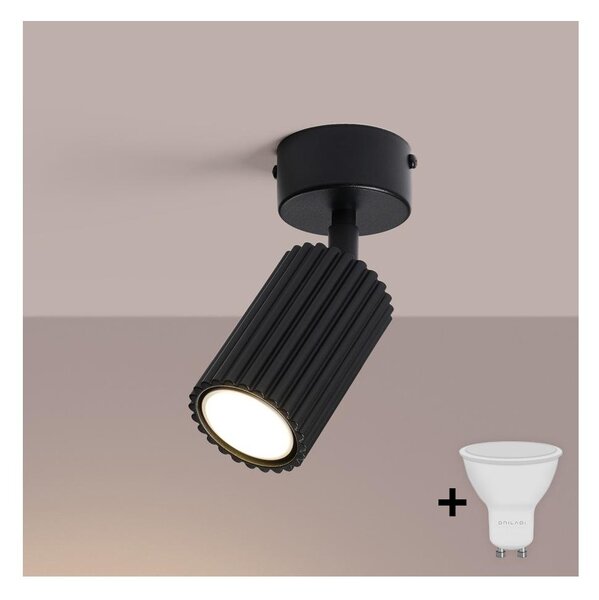 Brilagi - LED bodové svietidlo CRESTO 1xGU10/10W/230V čierne