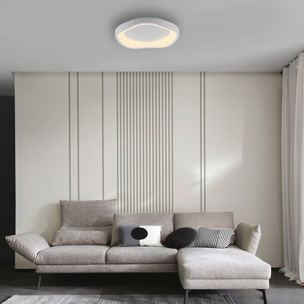 Schöner Wohnen 14233-16 - LED stlmiteľné stropné svietidlo MONTA LED/21W/230V biela