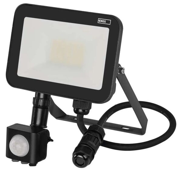 LED reflektor s káblovou spojkou 20W a pohybovým snímačom Premium