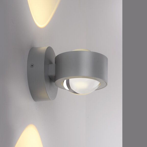 Schöner Wohnen 19331-21 - LED nástenné svietidlo CHIA 2xLED/2W/230V antracitové