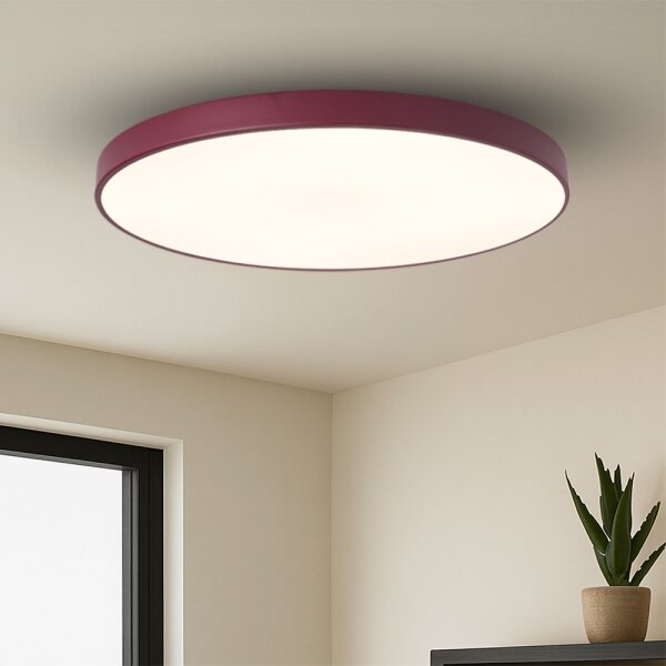 Brilagi-LED Stmievateľné svietidlo POOL SMART LED/128W/230V 100 cm Wi-Fi Tuya+diaľkové ovládanie bordová