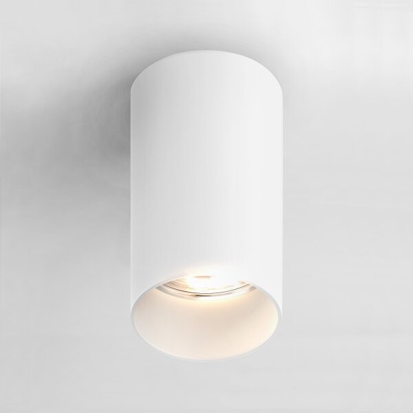 Zuma Line 92679-N - LED RGBW stmievateľné bodové svietidlo TUBA 1xGU10/4,8W/230V biele + diaľkové ovládanie