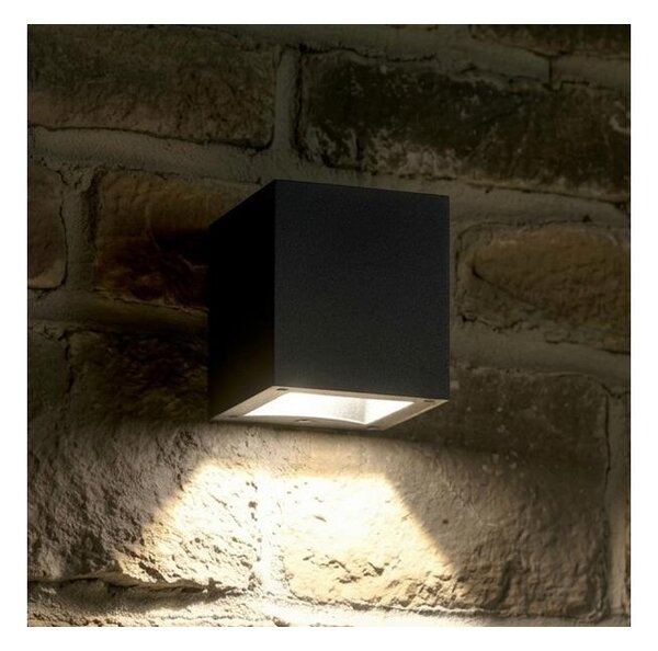 LED solárne nástenné svietidlo QUERK LED/1,2V 3000/4000K IP54 800 mAh