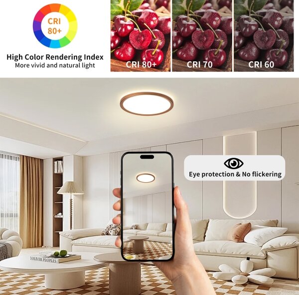 Brilagi - LED kúpeľňové stropné svietidlo ULTRA SLIM LED/12W/230V priemer 22,5 cm ružové zlato IP54