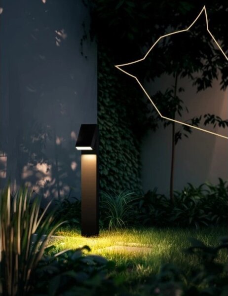 Viking - solárna LED lampa LED/1,4W/3,7V IP65 3000K