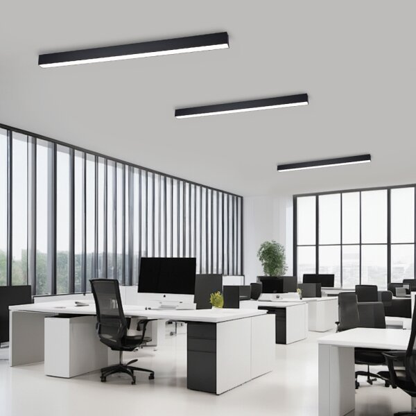 Brilagi - LED stmievateľné stropné svietidlo SLEEKLINE LED/40W/230V Wi-Fi Tuya čierne + diaľkový ovládač