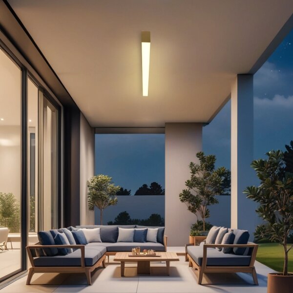 Brilagi - LED kúpeľňové stropné svietidlo SLEEKLINE LED/40W/230V zlaté IP44