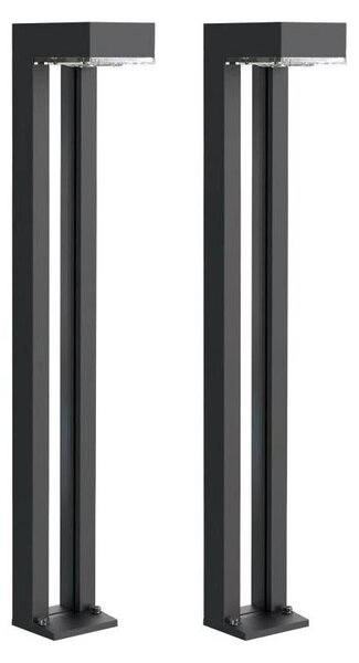 Viking - SADA 2x solárnych LED lámp LED/1W/3,7V IP44 3000K 2000 mAh
