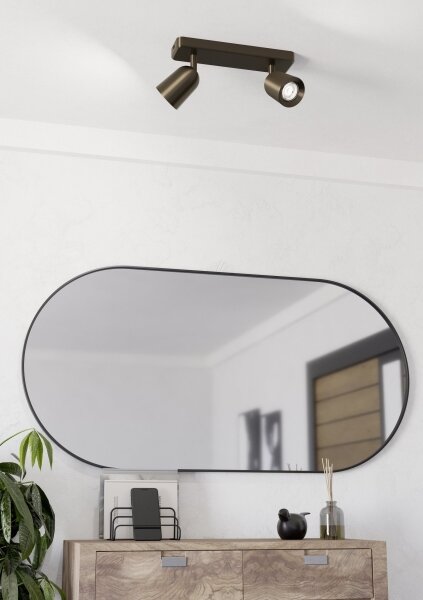 Eglo 901949 - Bodové svietidlo CAMALDOLI 2xGU10/10W/230V bronzové