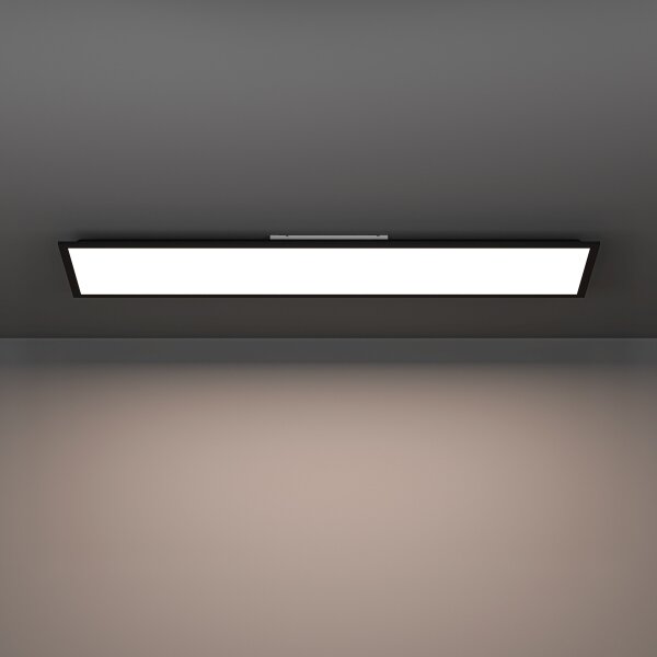 Eglo 901487 - Prisadený LED panel MORADILLO LED/33W/230V 120x30 cm čierna