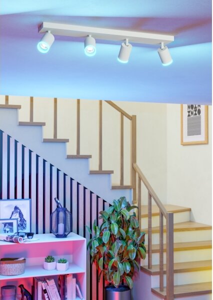 Eglo 901944 - LED RGBW stmievateľné bodové svietidlo MELITELLO-Z 4xLED/3,7W/230V biela