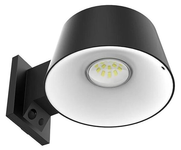 Viking - stmievateľné solárne nástenné LED svietidlo so senzorom LED/1W/3,7V IP44 4000K