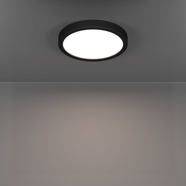 Eglo 901298-LED Stropné svietidlo FUEVA LED/11,5W/230V 2700/4000/6500K pr.21,1cm čierne