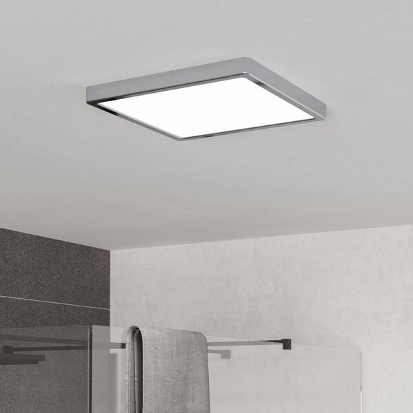 Eglo 901767 - LED kúpeľňové stropné svietidlo FUEVA LED/13W/230V 29x29 cm IP44 chróm