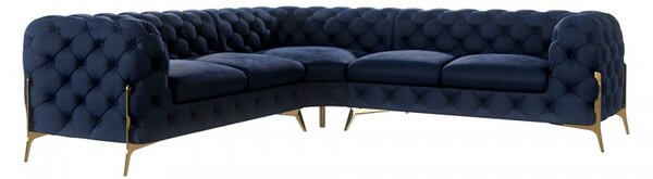 ROHOVÁ SEDAČKA CHESTERFIELD LARISSA PRAVÁ - ĽAVÁ 264 X 264 cm