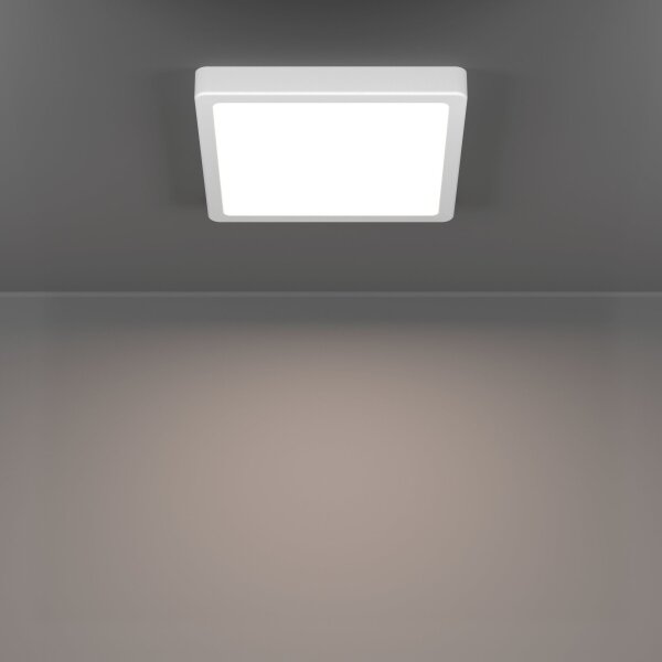 Eglo 901312-LED Stropné svietidlo FUEVA LED/10,5W/230V 2700/4000/6500K 22x22 cm biele