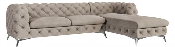 ROHOVÁ SEDAČKA CHESTERFIELD LARISSA PRAVÁ - ĽAVÁ 305 x 200 cm