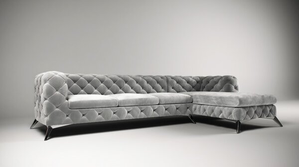 ROHOVÁ SEDAČKA CHESTERFIELD LARISSA PRAVÁ - ĽAVÁ 323 x 200 cm