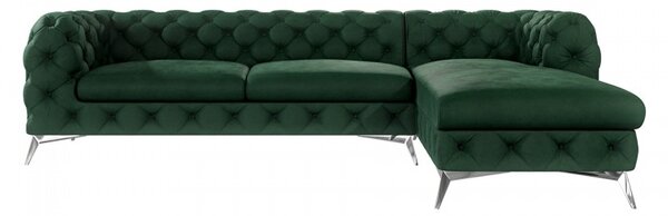 ROHOVÁ SEDAČKA CHESTERFIELD LARISSA PRAVÁ - ĽAVÁ 305 x 200 cm