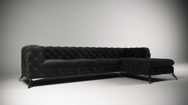 ROHOVÁ SEDAČKA CHESTERFIELD LARISSA PRAVÁ - ĽAVÁ 323 x 200 cm