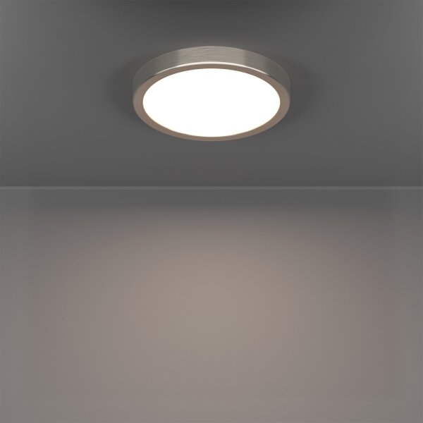 Eglo 901381 -LED RGBW stmievateľné stropné svietidlo do kúpeľne FUEVA-Z LED/11,2W/230V 21,1cm IP44 chróm