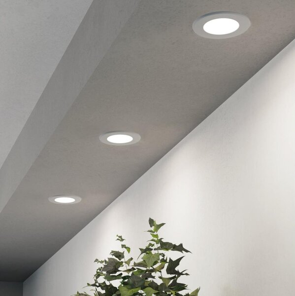 Eglo 901394-SADA 3xLED podhľadové svietidlo FUEVA LED/3,7W/230V priemer 8,8 cm biela