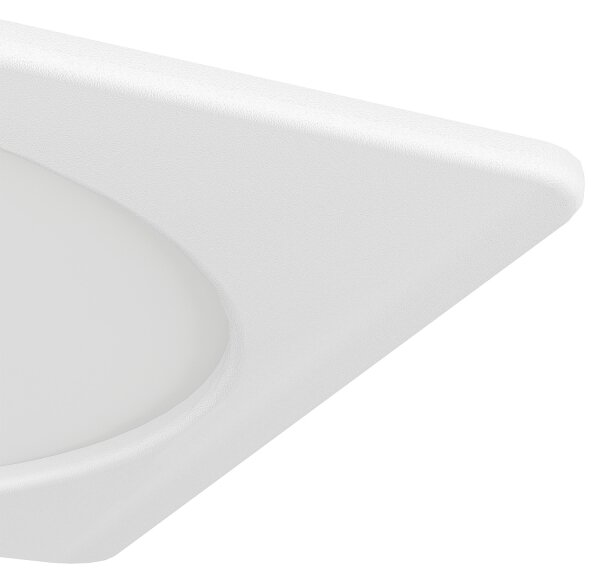 Eglo 901401 - LED podhľadové svietidlo FUEVA LED/10,5W/230V 16,6x16,6 cm biela