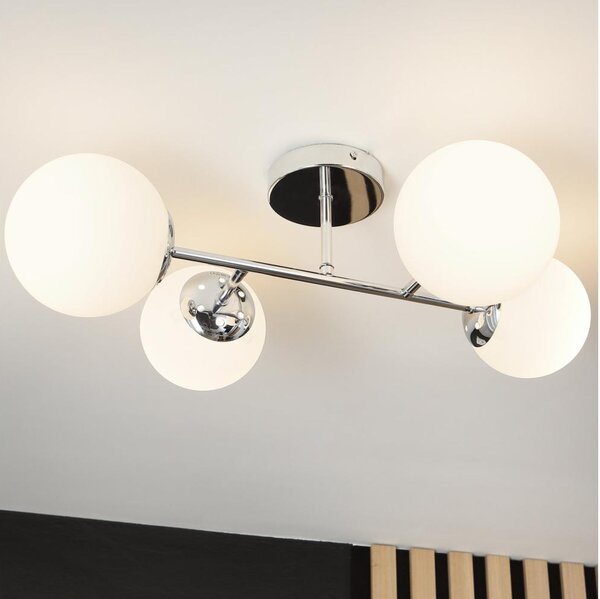 Brilagi - Prisadený luster MALONY 4xE14/20W/230V lesklý chróm
