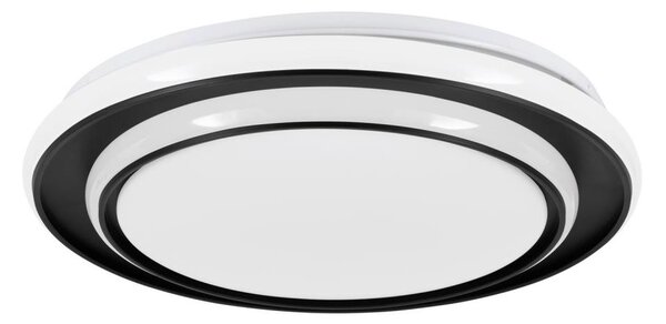 Eglo 902046 - LED stropné svietidlo MOSCHELLA LED/24W/230V pr. 40 cm čierna