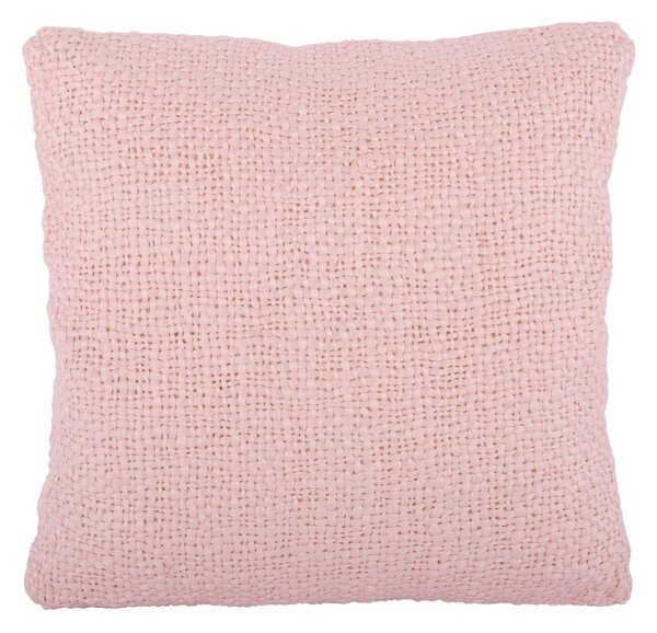 Růžový vankúš s výplňou Ibiza blush pink - 45 * 45cm