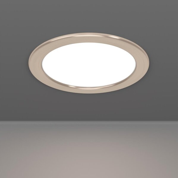 Eglo 901406 - LED podhľadové svietidlo FUEVA LED/10,5W/230V, priemer 16,8 cm, chróm