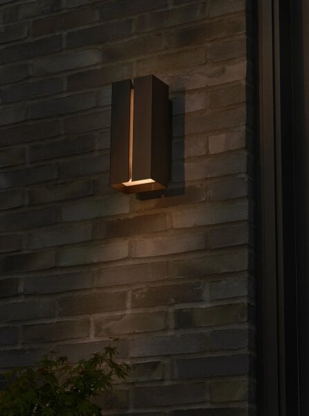 Nordlux - Vonkajšie nástenné svietidlo CLARINI 2xE27/15W/230V IP54