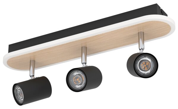 Eglo 901633 - LED bodové svietidlo RIMBOCCHI LED/20W/230V hnedá/čierna