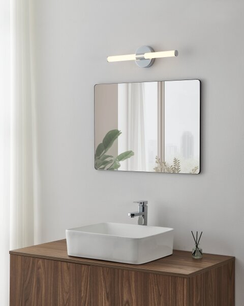 Eglo 901849 - LED kúpeľňové osvetlenie zrkadla RAMOLA LED/7,5W/230V 45cm IP44 chróm