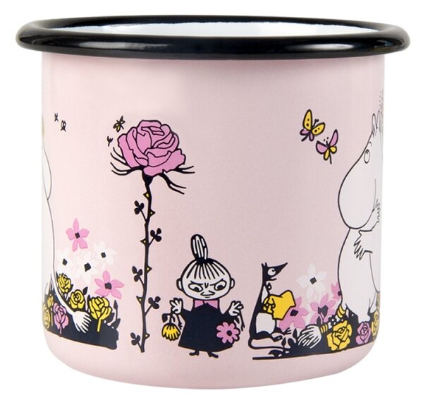 Muurla Hrnček Moomin Hug 0,37l, ružový