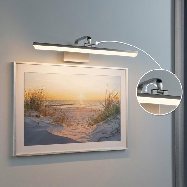 Paulmann 95573 - LED/11W nástenné svietidlo na obrazy RENAN 230 V 60 cm matný chróm