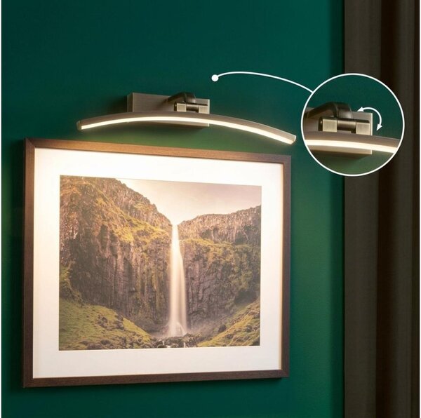 Paulmann 95560 - LED/8,5W Svietidlo na obrazy BENTO 230V 40 cm mosadz