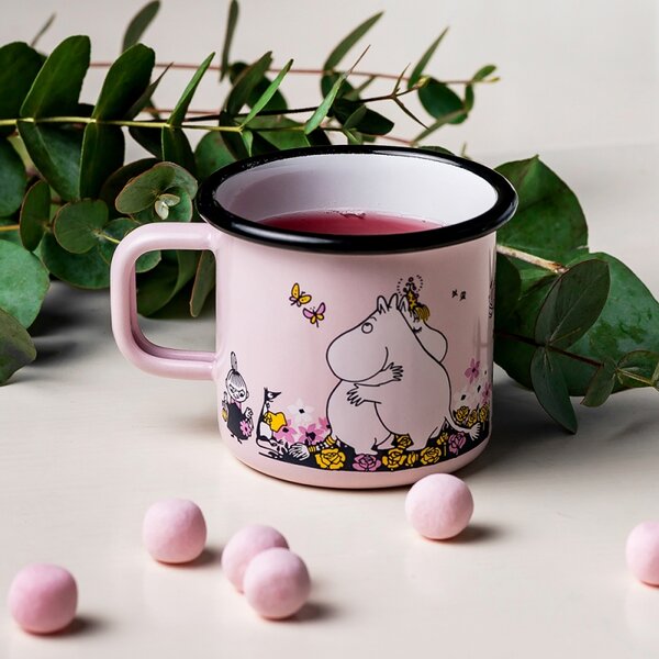 Muurla Hrnček Moomin Hug 0,37l, ružový