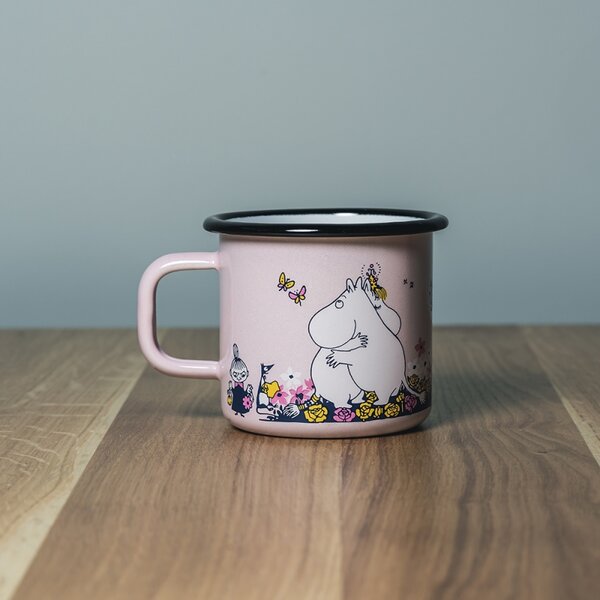 Muurla Hrnček Moomin Hug 0,37l, ružový