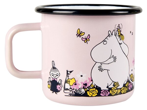 Muurla Hrnček Moomin Hug 0,37l, ružový