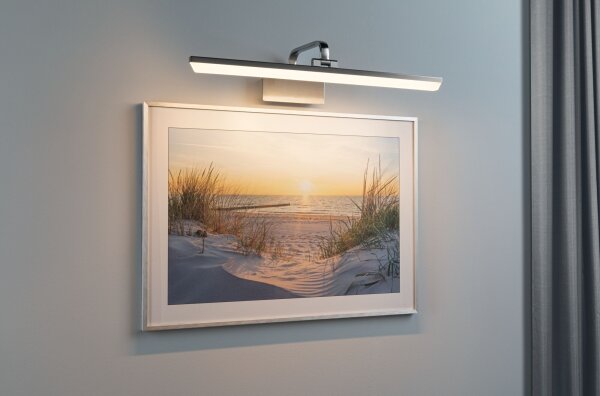 Paulmann 95573 - LED/11W nástenné svietidlo na obrazy RENAN 230 V 60 cm matný chróm
