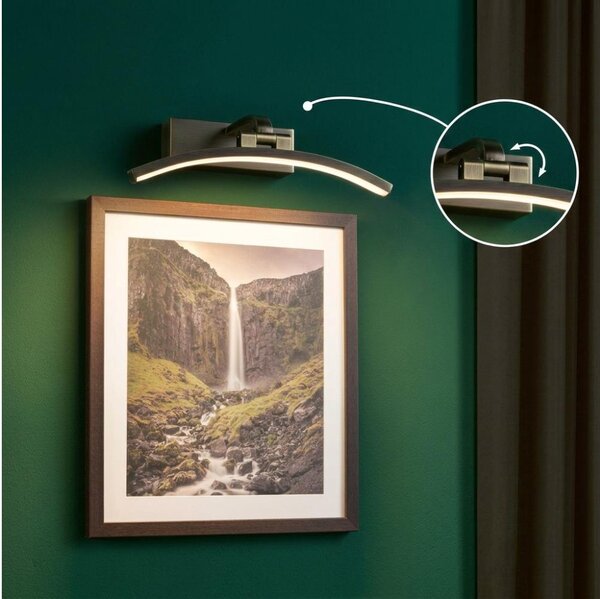 Paulmann 95559 - LED/6W obrazové svietidlo BENTO 230V 30 cm mosadz