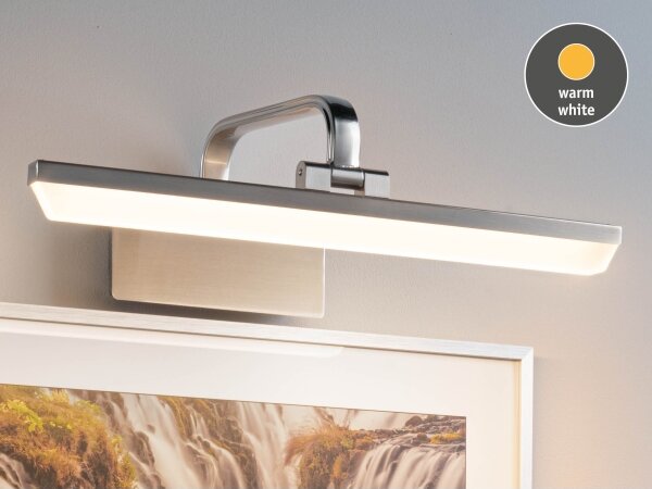 Paulmann 95572 - LED/9,5W Obrazové svietidlo RENAN 230V 40 cm matný chróm