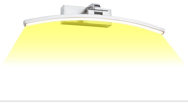 Paulmann 95557 - LED/8,5W Nástenné svietidlo na obrazy BENTO 230V 40 cm matný chróm